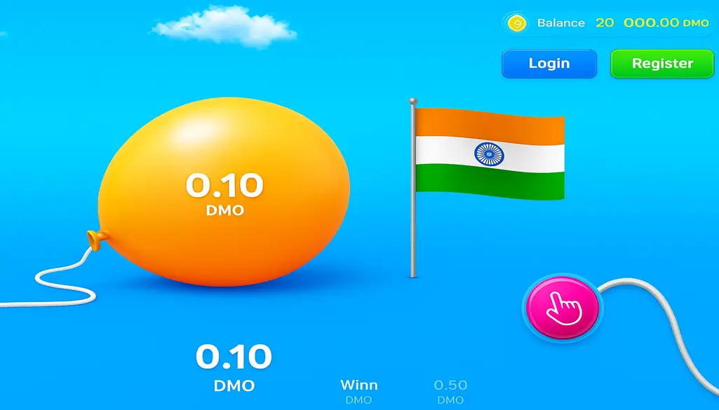 Balloon Game Login And Sign Up